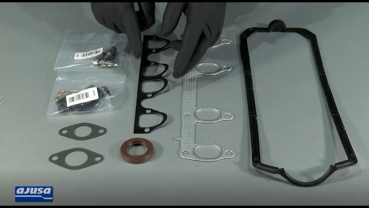 VOLKSWAGEN POLO 1.9 D 🔧 Intake manifold gasket assembly – Montaje colector admisión Ajusa