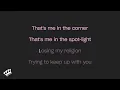 R.E.M - Losing My Religion (Karaoke Version)