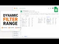 How to Extend FILTER Range in Google Sheets with Formulas