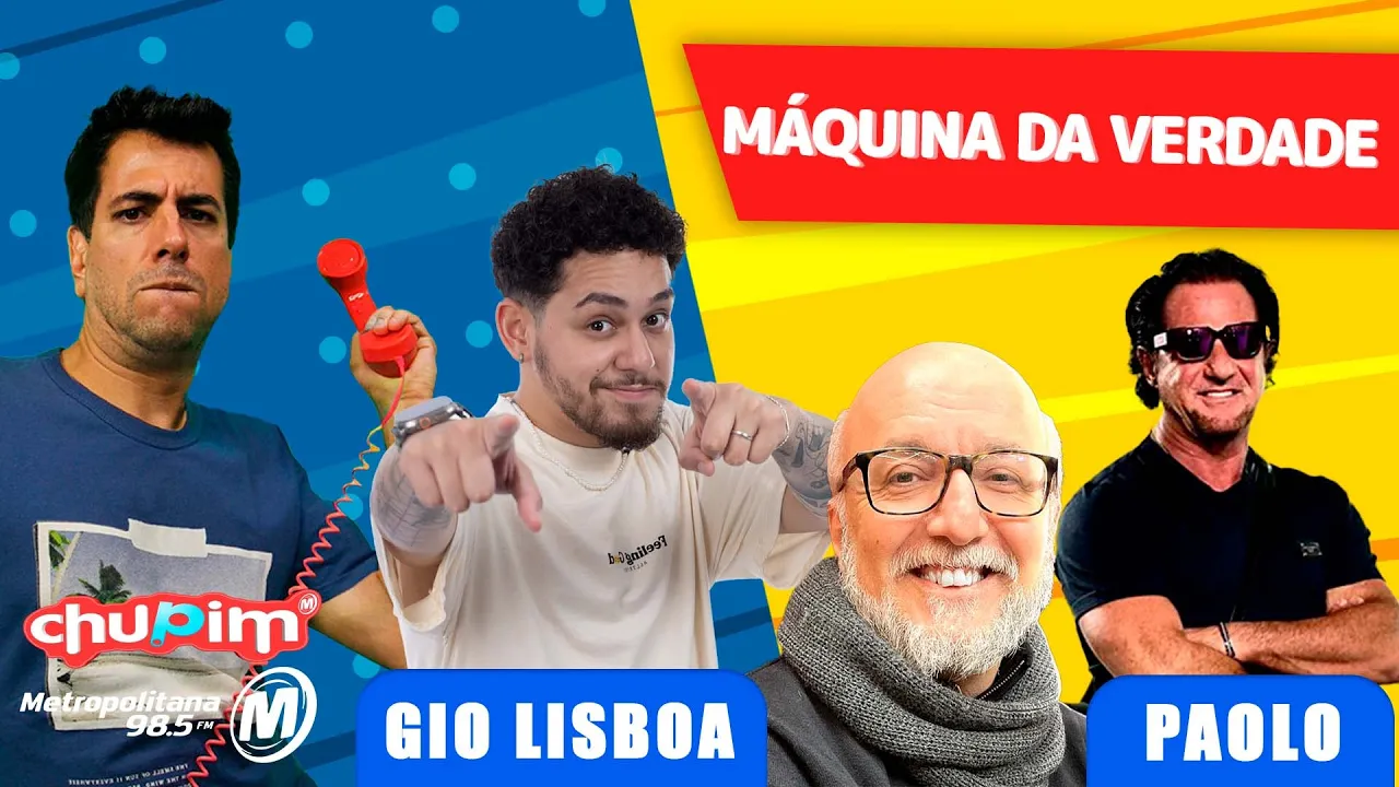 GIO LISBOA E PAOLO - MÁQUINA DA VERDADE - 27/09/2023