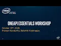 Tutorials OneAPI DPC Essential Series hands on