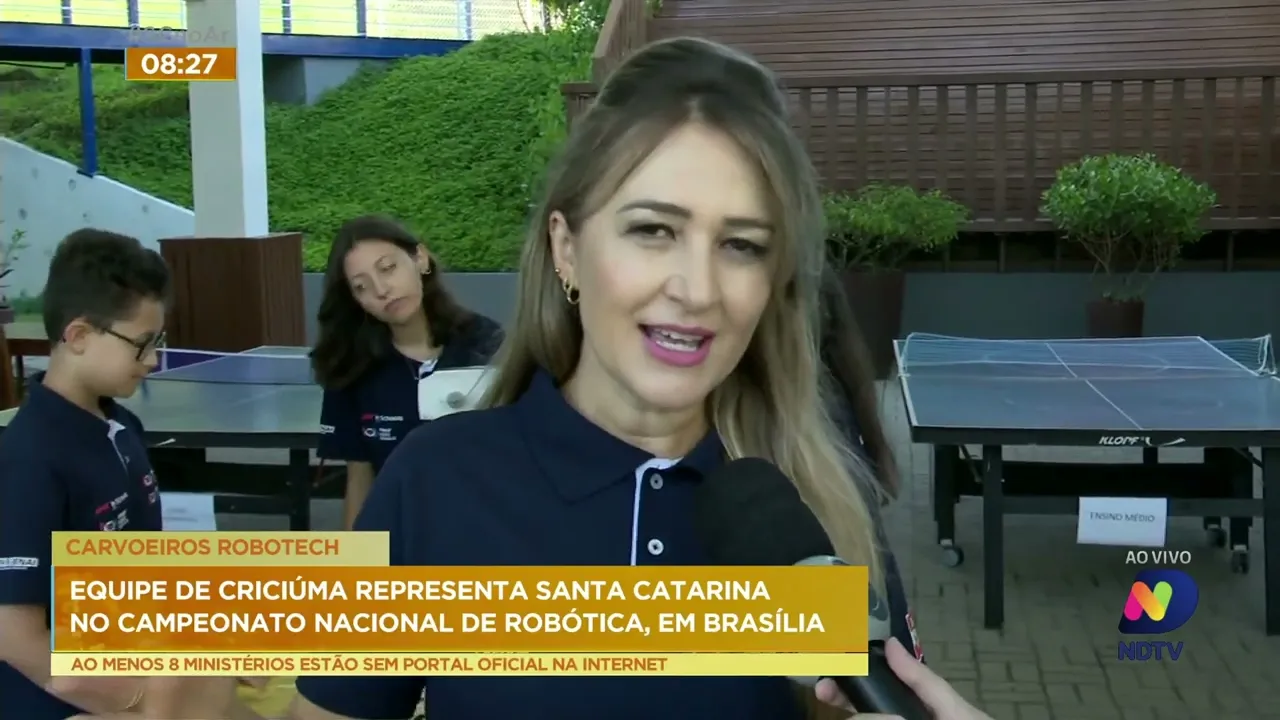 Equipe de Criciúma representará SC em Campeonato Nacional de Robótica