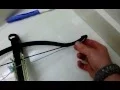 How to string a pistol crossbow with one hand