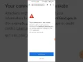 Your connection is not private in chrome//2022 solve 100% Guarantee 🔥