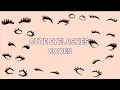 cute EYE LASHES CODES for bloxburg berry avenue brookhaven PT 1