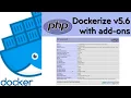 How to compile and install PHP 5 6 on a Docker LAMP server configure make make install