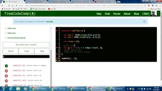 freeCodeCamp Sum all Numbers in a Range