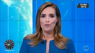 Encerramento SBT News e inicio SBT Brasil (13/02/18) (SBT SC)