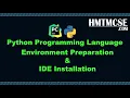Python Development Environment Setup and PyCharm IDE Community