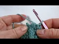 Live Loop Cables in Back and Forth Rows by Sue Perez