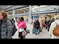 Arriving at New York Moynihan Train Hall on amtrak