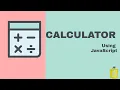 Building a calculator with vanilla JavaScript and CSS grid