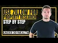 Property Research How to Use Zillow Step By Step Free Tool for Investors