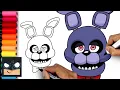 How To Draw Bonnie Five Nights at Freddy s