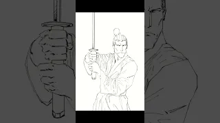 samurai jack - Fan art timelapse