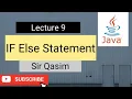 IF Else Statement Program in java for beginners Lecture 9 Tutorial in