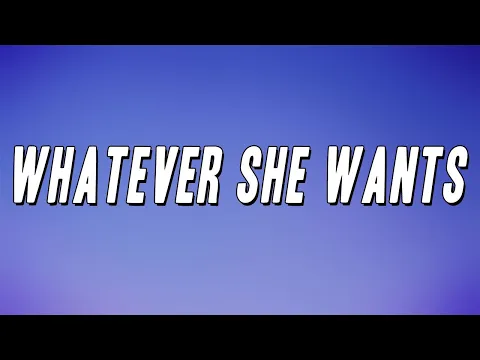 Download MP3 Bryson Tiller - Whatever She Wants (Lyrics)