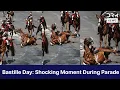 Download Lagu Unexpected Moment at Bastille Day 🇫🇷 | Horse of French Republican Guard Falls During Parade | AQ1B
