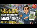 Ehliyet Sinav Sorulari 2026 Mart - Nisan Cikmis Sorular