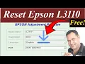 How To Reset Epson L3110 Free Epson L3110 Resetter Epson L3110 Service Required Solution Free