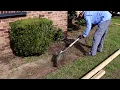 Improve your Flower Beds with Wood Timbers - Easy