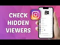 How to See Hidden Viewers in Instagram Story