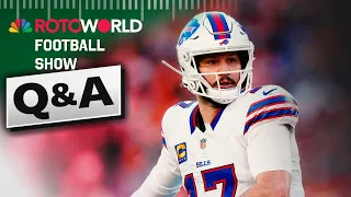 NFL Fantasy Football Q A w RotoPat Denny and Kyle 26 Rotoworld Football Show NBC Sports