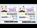 Ebay Genshin Impact account on the America server