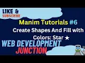 Manim Tutorial Drawing and Animating Star with Python Code Learn Animation Basics
