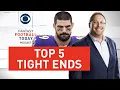 Top 5 Tight End RANKINGS Debates How Early is Too Early With Pat Fitzmaurice