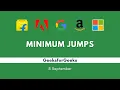 POTD - 2024 Minimum Jumps Problem of the Day GeeksforGeeks