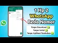Download Lagu Cara 1 Hp 2 WhatsApp Beda Nomor Terbaru