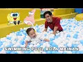 Download Lagu SWIMMING POOL BOLA MAINAN 😂
