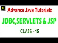 Java tutorial Advanced java Class - 15 Online IT Tutorials