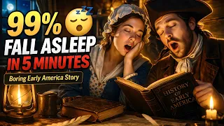Boring History For Sleep 😴 | 99% Fall Asleep in 5 Minutes (Early America Story)