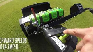 Download Allett C34E- 34'' Battery Powered Interchangeable Cartridge Cylinder (Reel) Mower MP3