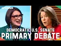 Democratic U S Senate primary debate U S Rep Angie Craig and Lt Gov Peggy Flanagan