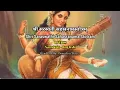 Download Lagu Sri Saraswati Sahasranama Stotram || LYRICS || Banglore Sisters.