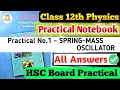Download Lagu Class 12th Physics Practical Notebook|| Experiment no 1 Spring- Mass Oscillator all answers||