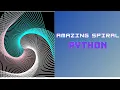 Turtle Python drawing Turtle Python Graphics Create Amazing Spiral Using Python Turtle In PyCharm