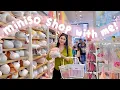 MINISO store tour huge haul 150 budget