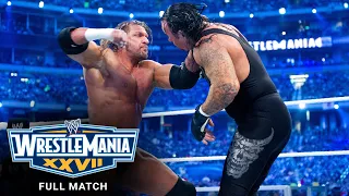 FULL MATCH Undertaker Vs Triple H No Holds Barred Match WrestleMania XXVII 