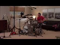 Jason Umbarger tracking drums to Gravel