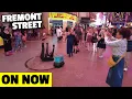 FREMONT STREET Downtown Las Vegas - Walking The Fremont Street Experience