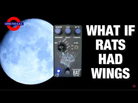Drunk Beaver Bat Cold War distortion pedal demo video by Mind the G.A.S. - YouTube thumbnail
