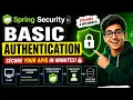 Spring Security Basic Authentication Explained Implemented Secure Your APIs in Minutes