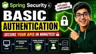 Spring Security Basic Authentication Explained Implemented Secure Your APIs in Minutes