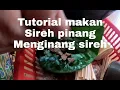 Download Lagu tutorial/cara/kaedah makan/menginang sireh pinang, sirih pinang, tradisi kian pupus,