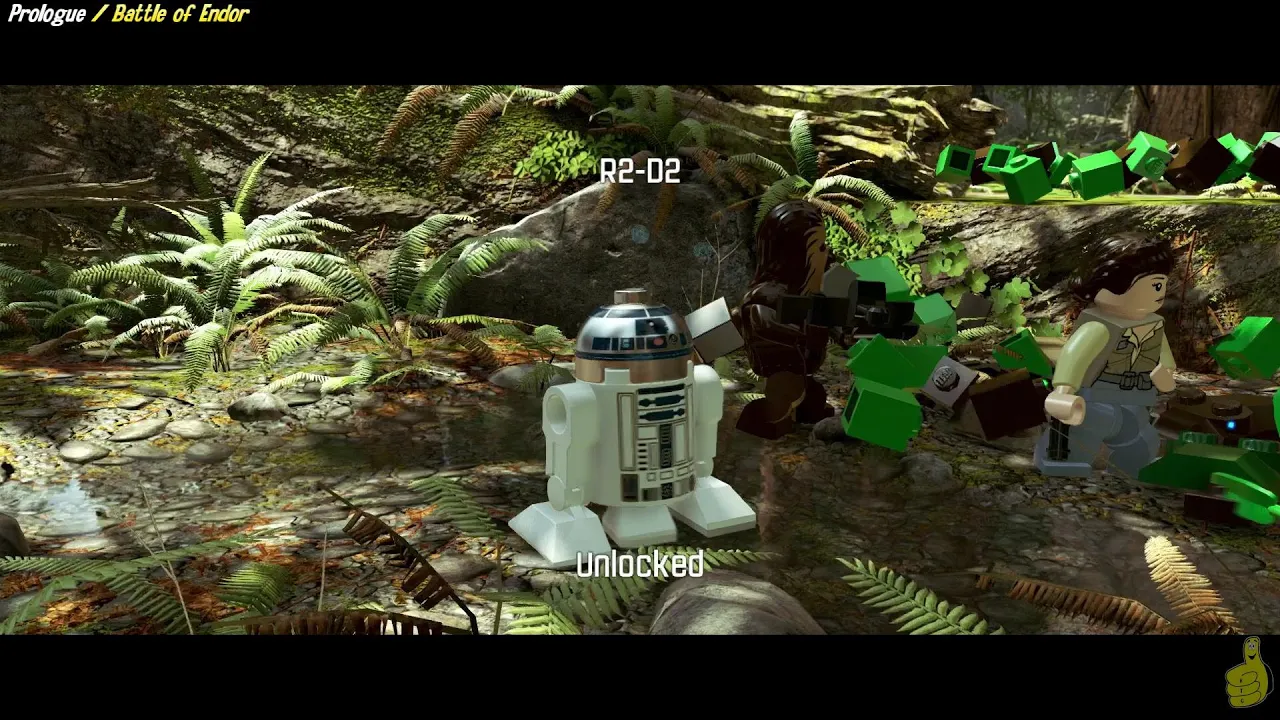 LEGO Star Wars: The Complete Saga | THE BATTLE OF ENDOR - Minikits & Red Power Brick
