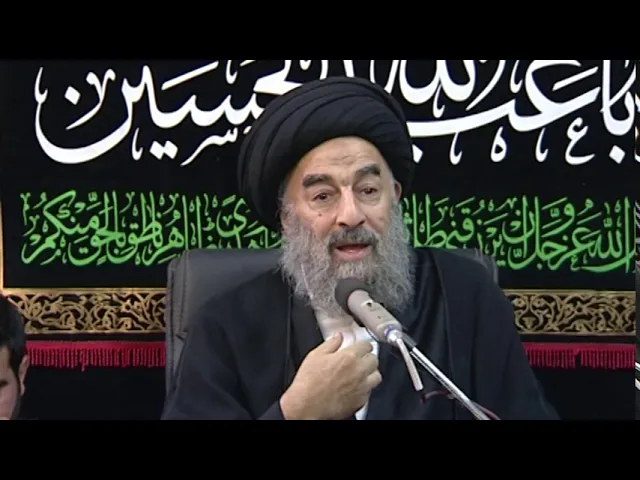 ⁣سماحة المرجع المدرسي || ماذا قال الإمام الحسين عليه السلام عندما رأى الجسد المقطع لإبنه علي الاكبر؟